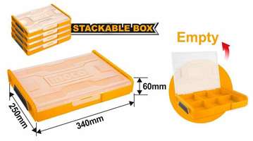 جعبه ابزار ارگانیزر 60*250*340 م م