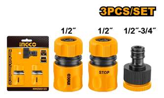 ست 3 عددی کوبلینگ و آب پاش شلنگ آب