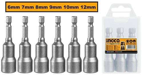 Set of 6 numbered box head (6/7/8/9/10/12) 