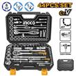 44Pcs 1/4"+1/2" socket set