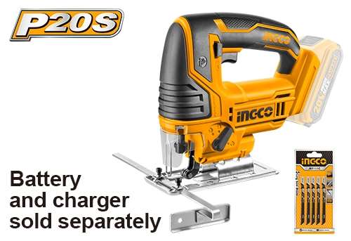 20V cordless jigsaw without battery