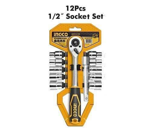 12Pcs 1/2" socket set