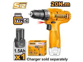 دریل شارژی 12 ولت تک باتری