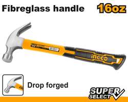 چکش دو شاخه دسته فایبر 450 گرمی