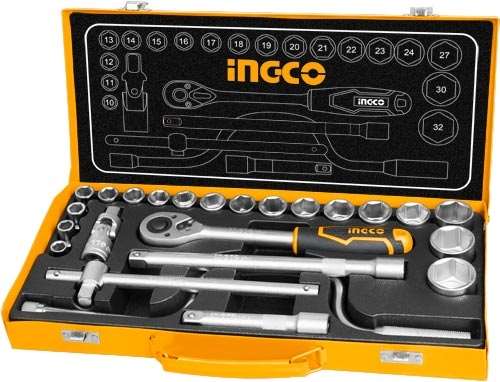 24Pcs 1/2" socket set
